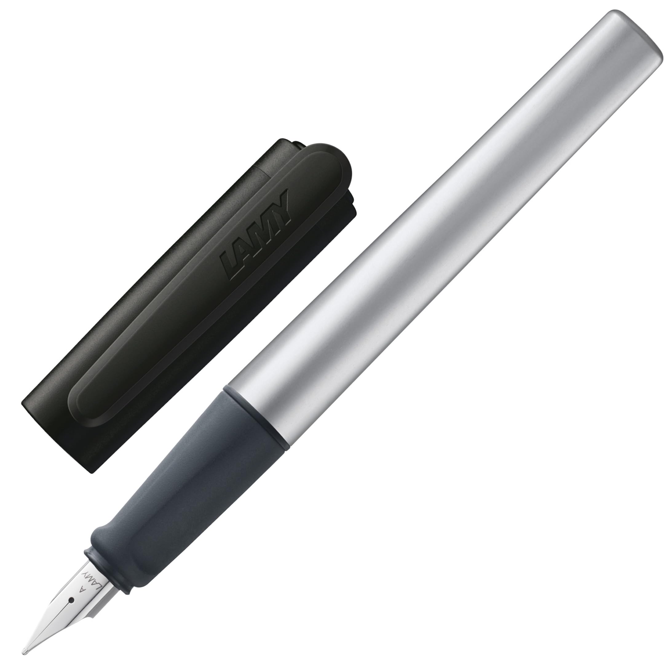 Amazon | LAMY（ラミー）nexx 万年筆 ブラック 黒 - 滑り止めグリップ